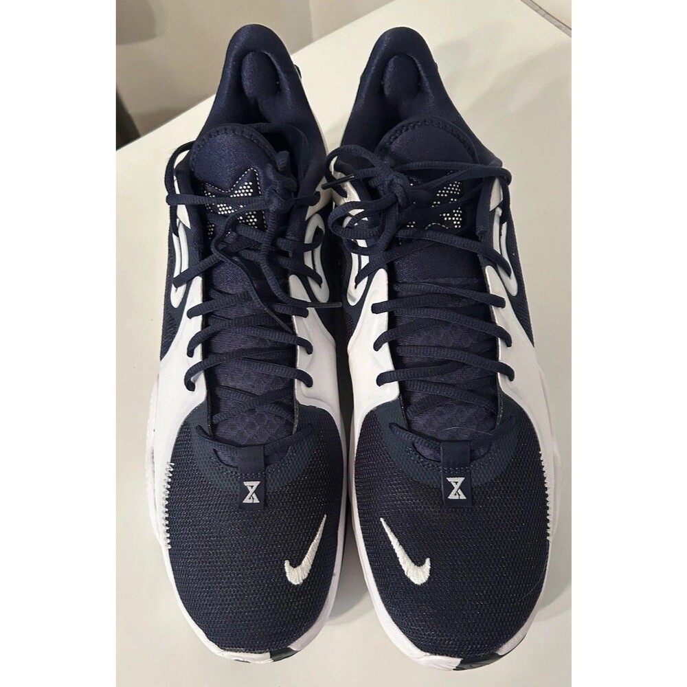 Size 17 - Nike PG 5 TB College Navy DA7758-401 Mens - Picture 2 of 9